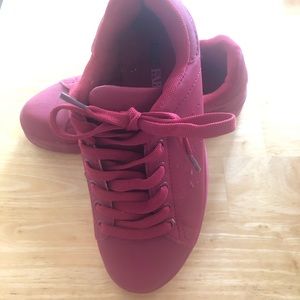 Just Fab sneakers. Red. Size 5.5